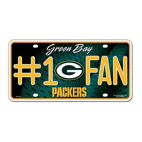 NFL Green Bay Packers License Plate