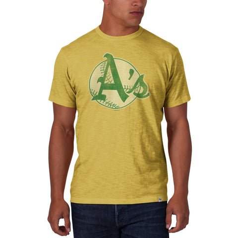 Amazing 47  MLB Oakland AthleticsLogo T-Shirt