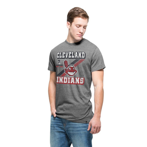 Amazing 47 Mlb Cleveland Indians Vintage Feel Logo T-Shirt