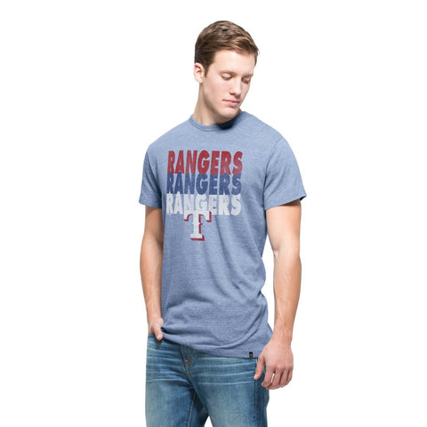 Amazing 47  MLB Texas Rangers Logo T-Shirt