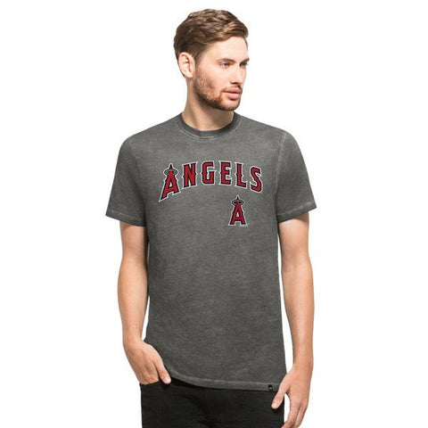 Amazing 47  Mlb Los Angeles Angels  Vintage Feel Logo T-Shirt