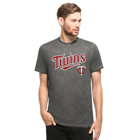 Amazing 47  Mlb Minnesota Twins Vintage Feel Logo T-Shirt