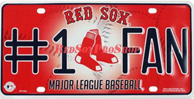 MLB Boston Red Sox License Plate