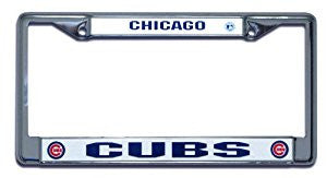 MLB Chicago Cubs License Plate Frame