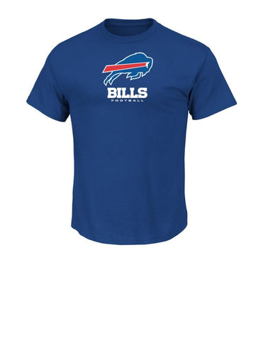 Amazing Majestic NFL Buffalo Bills Logo T-Shirt