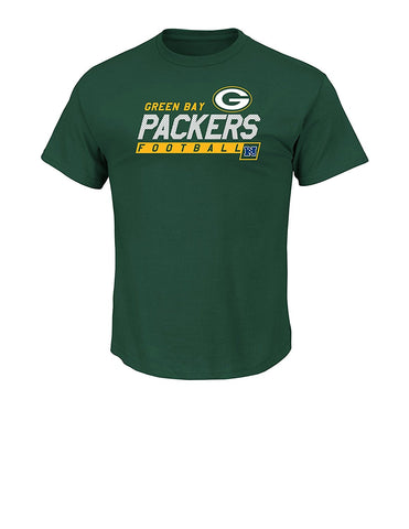 Amazing Majestic NFL Green Bay PackersLogo T-Shirt