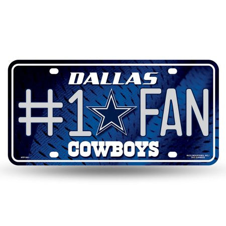 NFL Dallas Cowboys License Plate