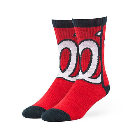 Amazing '47 MLB Washington Nationals Logo Socks
