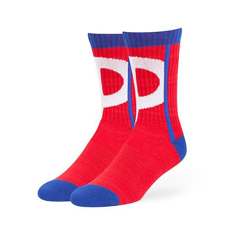 Amazing '47 MLB Philadelphia Philles Logo Socks