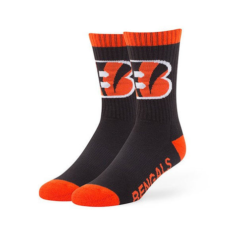 Amazing '47 NFL Cincinnati Bengals Logo Socks