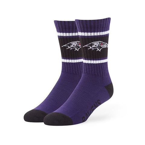Amazing '47 NFL Baltimore Ravens Logo Socks