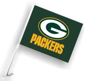 NFL Green Bay Packers Car Flag