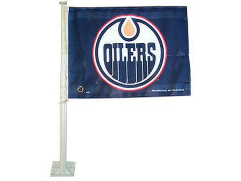 NHL Edmonton Oilers Car Flag