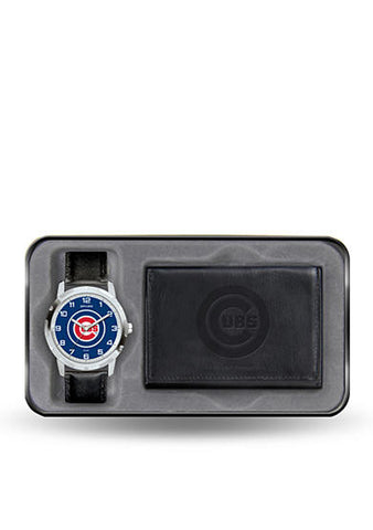 MLB Chicago Cubs Watch & Wallet Gift Set