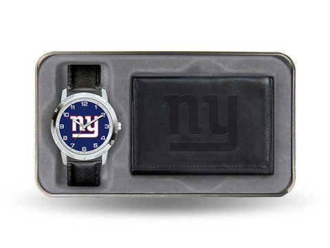 NFL New York Giants Watch & Wallet Gift Set