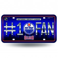 NHL Edmonton Oilers License Plate