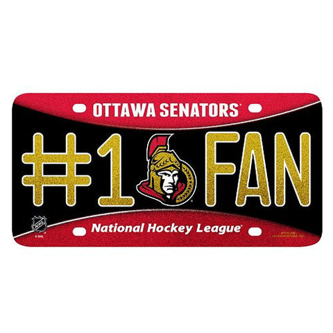 NHL Ottawa Senators License Plate