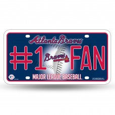 MLB Atlanta Braves License Plate
