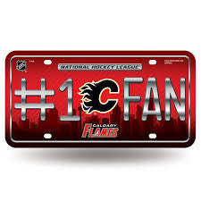 NHL Calgary Flames License Plate