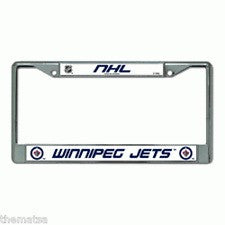 NHL Winnipeg Jets License Plate Frame