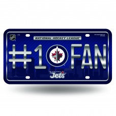 NHL Winnipeg Jets License Plate