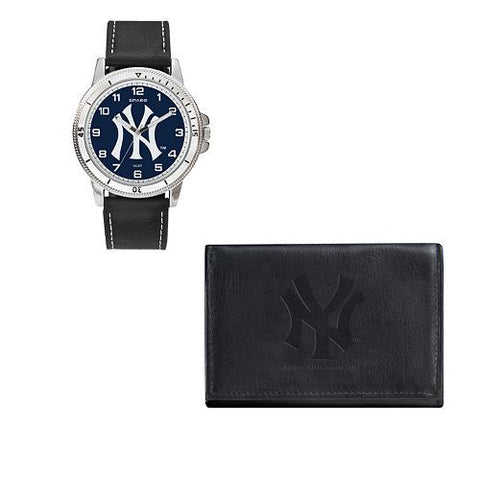 MLB New York Yankees Watch & Wallet Gift Set